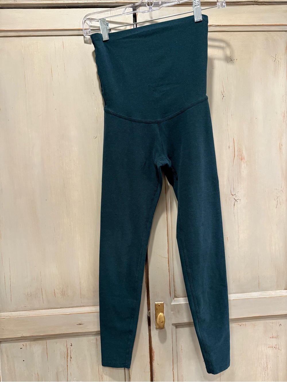 Beyond the Bump - Maternity Teal Leggings